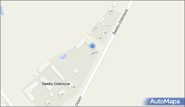 Świdry-Dobrzyce, Świdry-Dobrzyce, 14, mapa Świdry-Dobrzyce