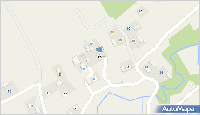 Świebodna, Świebodna, 87A, mapa Świebodna