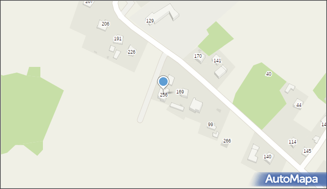 Świebodzin, Świebodzin, 256, mapa Świebodzin