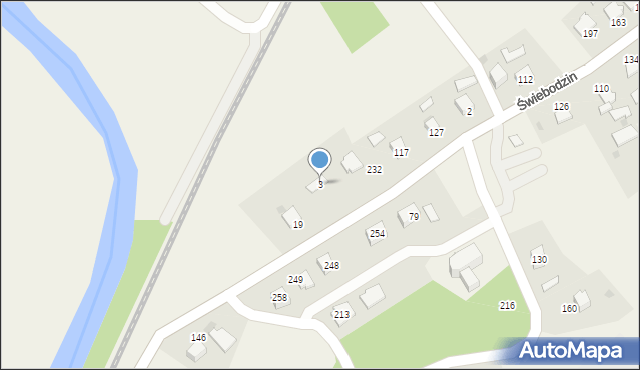 Świebodzin, Świebodzin, 3, mapa Świebodzin