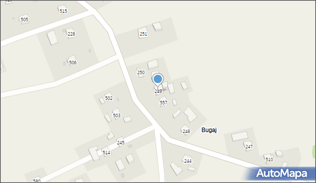 Święcany, Święcany, 249, mapa Święcany