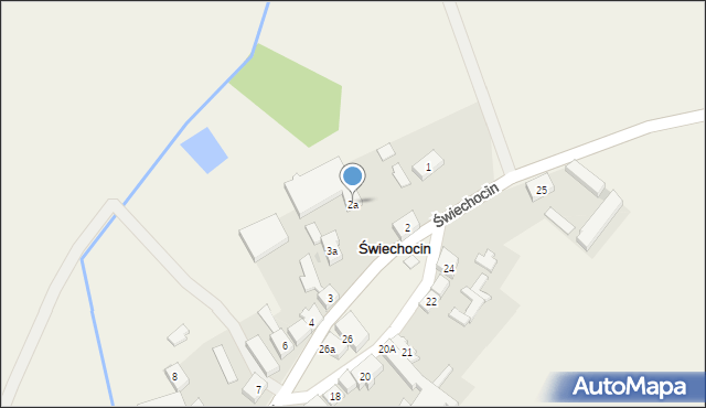 Świechocin, Świechocin, 2a, mapa Świechocin