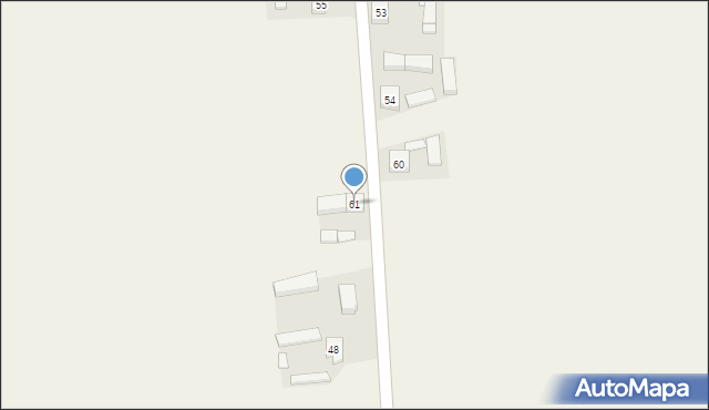 Święciec, Święciec, 61, mapa Święciec