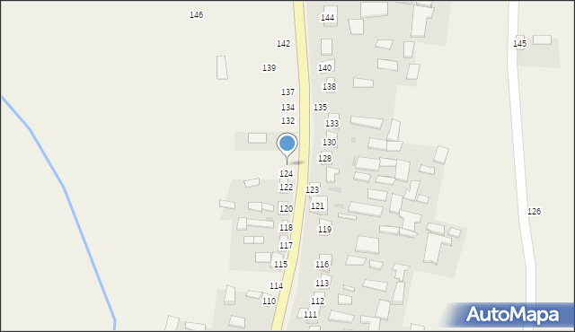 Świeciechów Duży, Świeciechów Duży, 127, mapa Świeciechów Duży