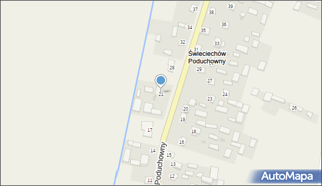 Świeciechów Duży, Świeciechów Duży, 21, mapa Świeciechów Duży