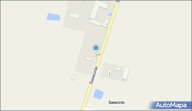 Świecinki, Świecinki, 2, mapa Świecinki