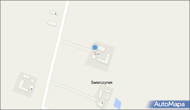 Świerczynek, Świerczynek, 7, mapa Świerczynek