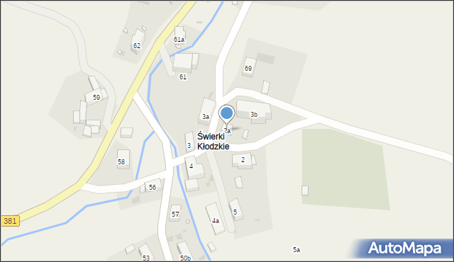 Świerki, Świerki, 2a, mapa Świerki