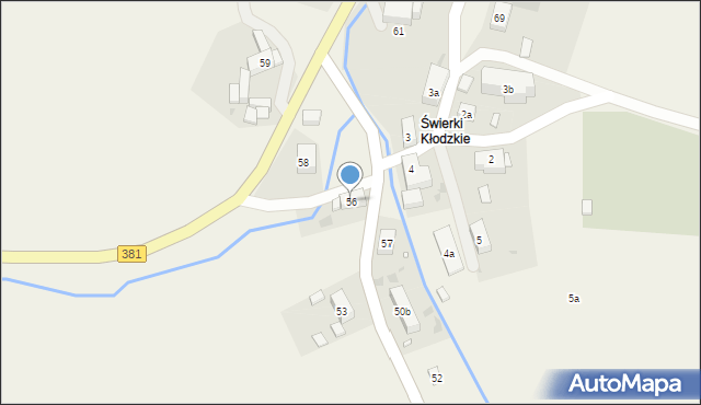 Świerki, Świerki, 56, mapa Świerki