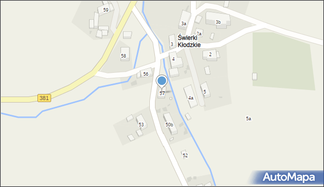 Świerki, Świerki, 57, mapa Świerki