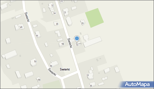 Świerki, Świerki, 31, mapa Świerki