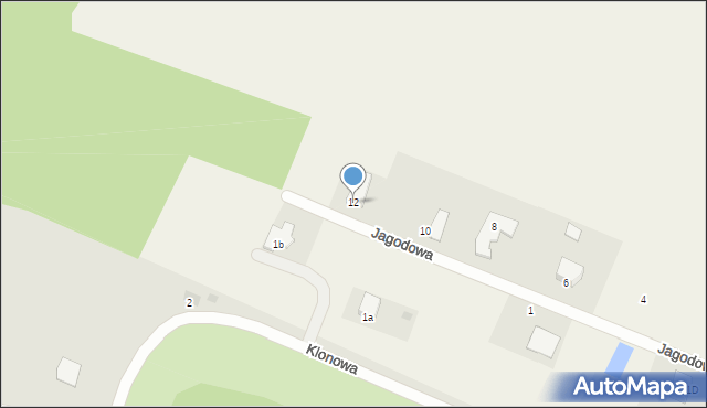 Świerkocin, Świerkocin, 1K, mapa Świerkocin