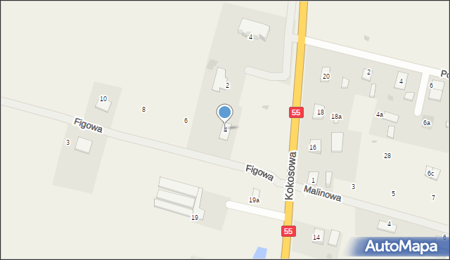 Świerkocin, Świerkocin, 23D, mapa Świerkocin