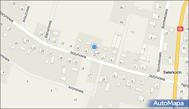 Świerkocin, Świerkocin, 77, mapa Świerkocin