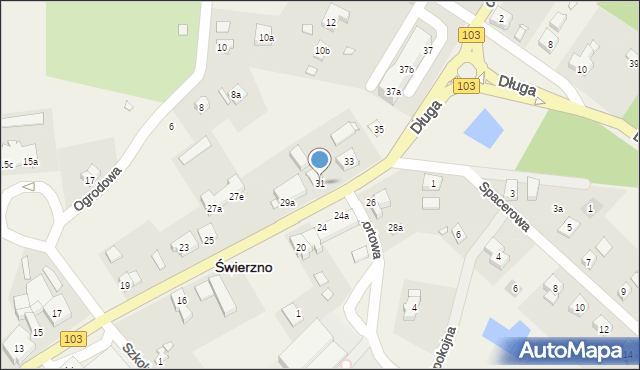 Świerzno, Świerzno, 50A, mapa Świerzno