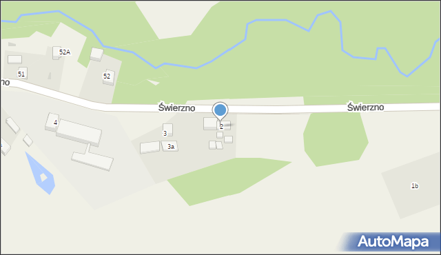 Świerzno, Świerzno, 2, mapa Świerzno