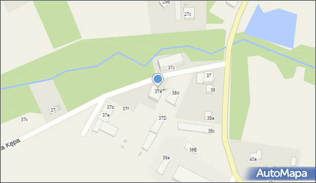 Świeszyno, Świeszyno, 37a, mapa Świeszyno