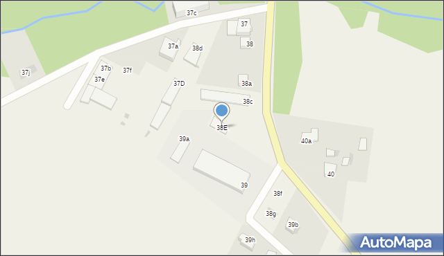 Świeszyno, Świeszyno, 38E, mapa Świeszyno