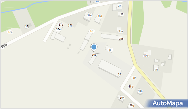 Świeszyno, Świeszyno, 39a, mapa Świeszyno