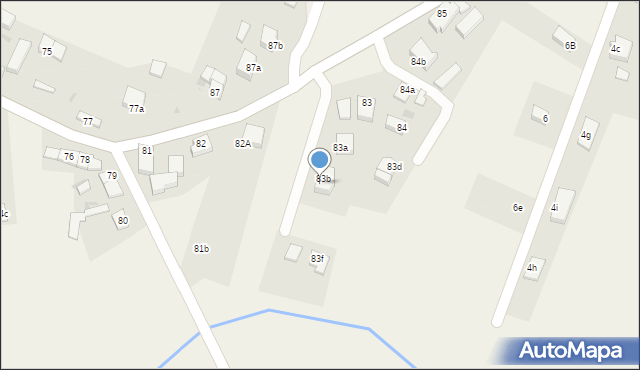 Świeszyno, Świeszyno, 83c, mapa Świeszyno