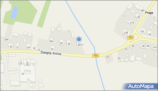 Święta Anna, Święta Anna, 37, mapa Święta Anna