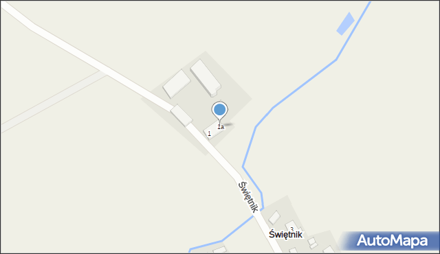 Świętnik, Świętnik, 1a, mapa Świętnik