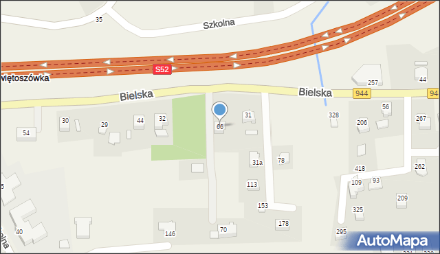 Świętoszówka, Świętoszówka, 66, mapa Świętoszówka