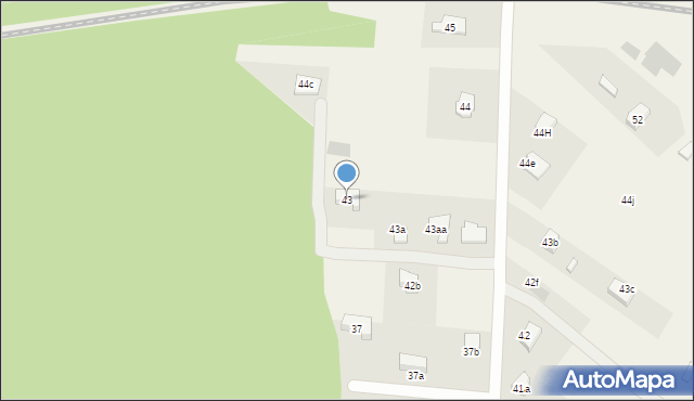 Święty Wojciech, Święty Wojciech, 43, mapa Święty Wojciech