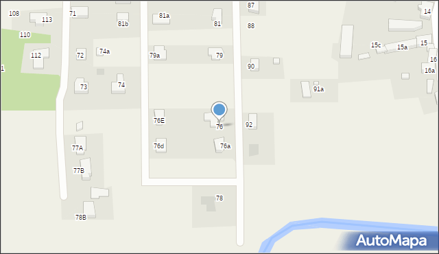 Święty Wojciech, Święty Wojciech, 76, mapa Święty Wojciech