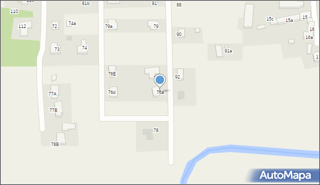 Święty Wojciech, Święty Wojciech, 76a, mapa Święty Wojciech