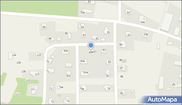 Święty Wojciech, Święty Wojciech, 83A, mapa Święty Wojciech