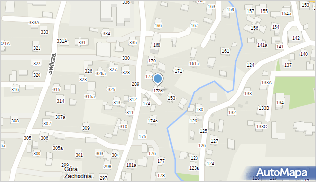 Świlcza, Świlcza, 172a, mapa Świlcza