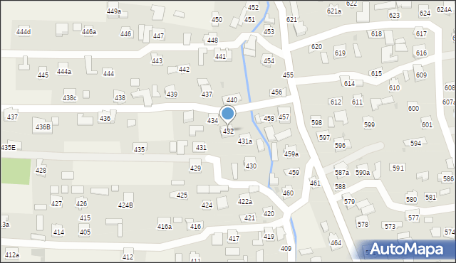 Świlcza, Świlcza, 432, mapa Świlcza