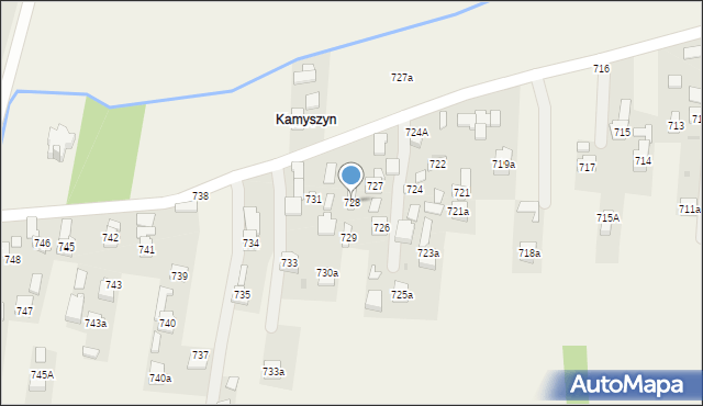 Świlcza, Świlcza, 728, mapa Świlcza