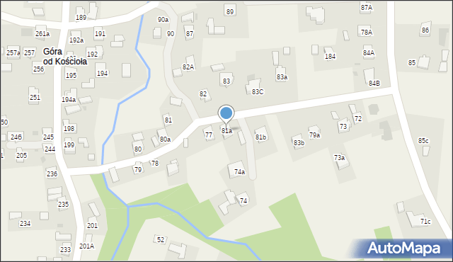 Świlcza, Świlcza, 81a, mapa Świlcza