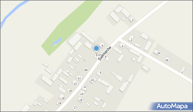 Świniarów, Świniarów, 7, mapa Świniarów