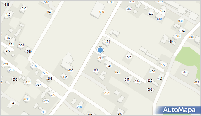 Świniarsko, Świniarsko, 211, mapa Świniarsko