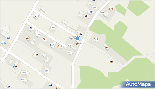 Świniarsko, Świniarsko, 413, mapa Świniarsko