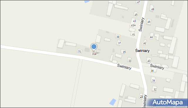 Świniary, Świniary, 31a, mapa Świniary