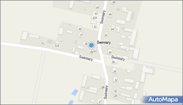 Świniary, Świniary, 33, mapa Świniary