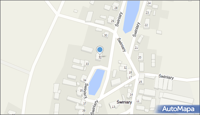 Świniary, Świniary, 31, mapa Świniary