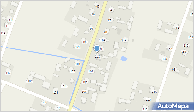 Świniary Stare, Świniary Stare, 102, mapa Świniary Stare