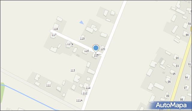 Świniary Stare, Świniary Stare, 115, mapa Świniary Stare