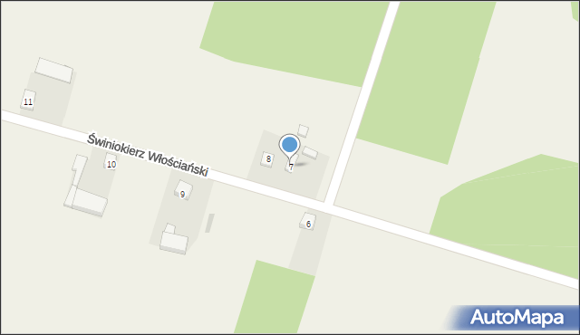 Świniokierz Włościański, Świniokierz Włościański, 7, mapa Świniokierz Włościański