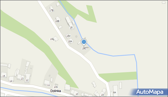 Świny, Świny, 18C, mapa Świny