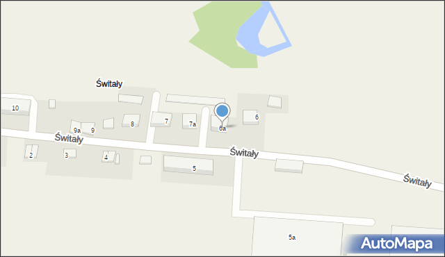 Świtały, Świtały, 6a, mapa Świtały