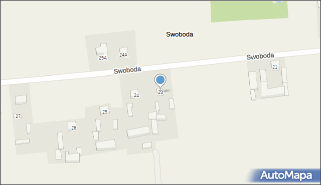 Swoboda, Swoboda, 23, mapa Swoboda