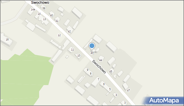 Swochowo, Swochowo, 43, mapa Swochowo