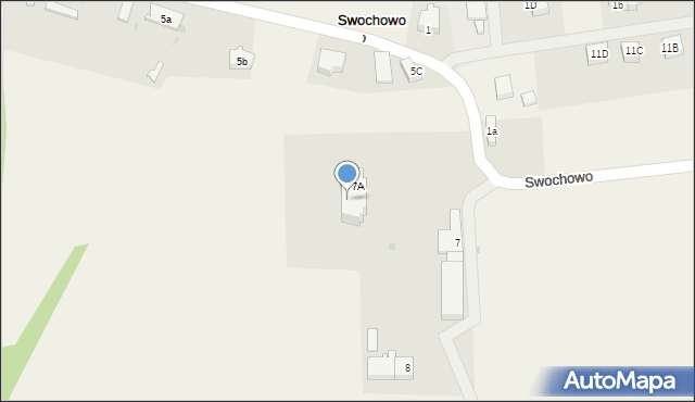 Swochowo, Swochowo, 7c, mapa Swochowo