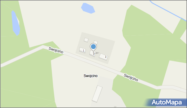 Swojcino, Swojcino, 2, mapa Swojcino